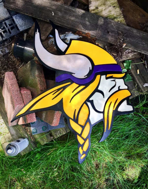 Minnesota Viking 3D Logo