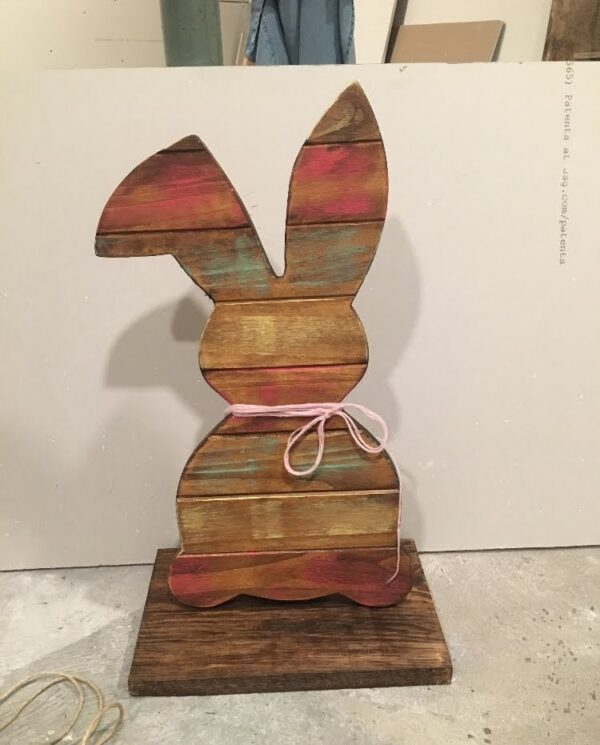 Wooden Porch Bunny