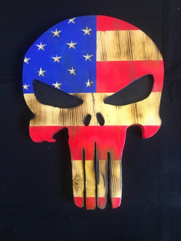 USA Punisher Skull